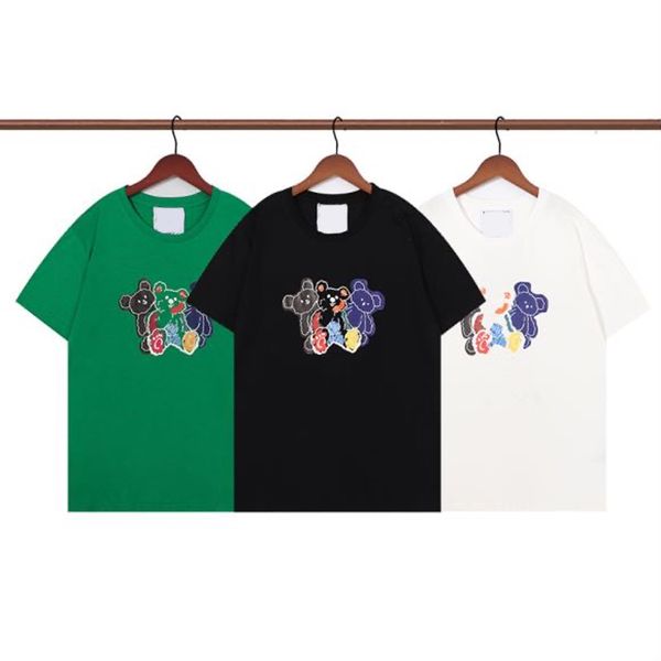 

new pringting tee cotton summer street skateboard mens t-shirt men women short sleeves fashion casual popular pattern tee 888, White;black