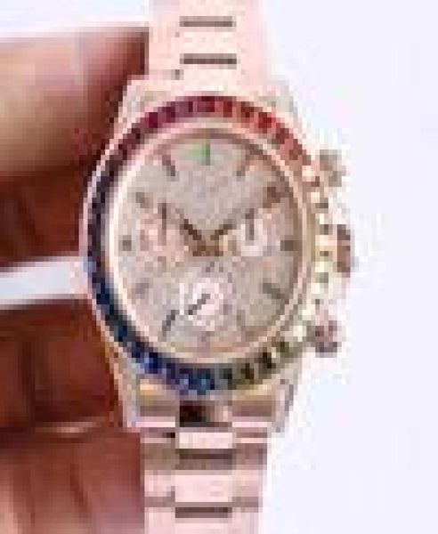 

men039s automatic mechanical watch 316 steel hand set diamond sapphire scratchproof glass highend fashion ch, Slivery;brown