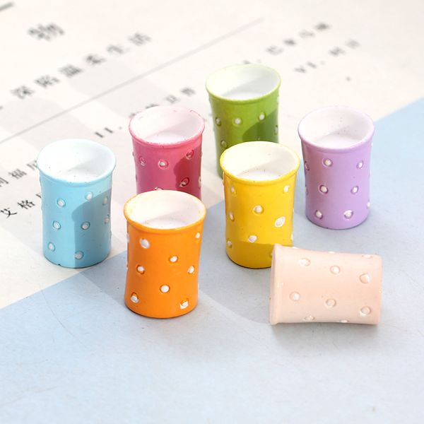 

mini dot coffee mug craft tools tea cup dollhouse miniatures food kitchen 1221204