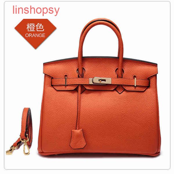 

handbags birkins crossbody bags bag leather women's with litchi pattern