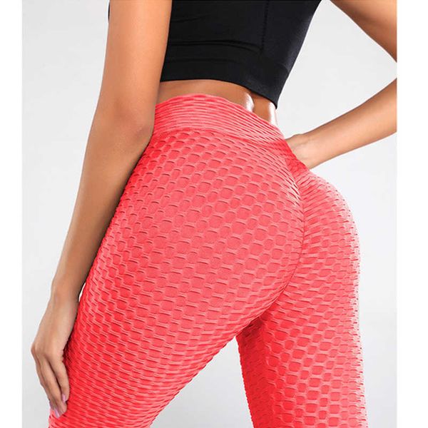 

fashion women pants high waist yoga belly control slimming booty 3d stereo leggings girl workout running leggins push up, White;red