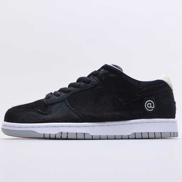 

casual shoess kateboard shoe black horse hair building block bear joint design designer independent brand trainer platform