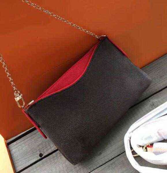 

7a+new classic cluth printing flowers chain bags real leather wallet card crossbody purse women shoulder messenger handbag