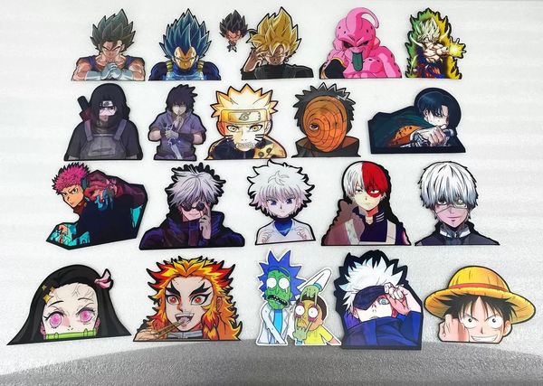 

japanese anime sticker waterproof 3d pictures cartoon movie poster stickers spm-family wall art stuff for kids school wallpaper sticke