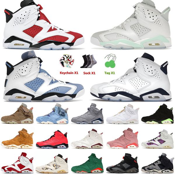 

og jumpman 6 6s vi mens basketball shoes red oreo metallic silver georgetown unc gold hoops black infrared for men women
