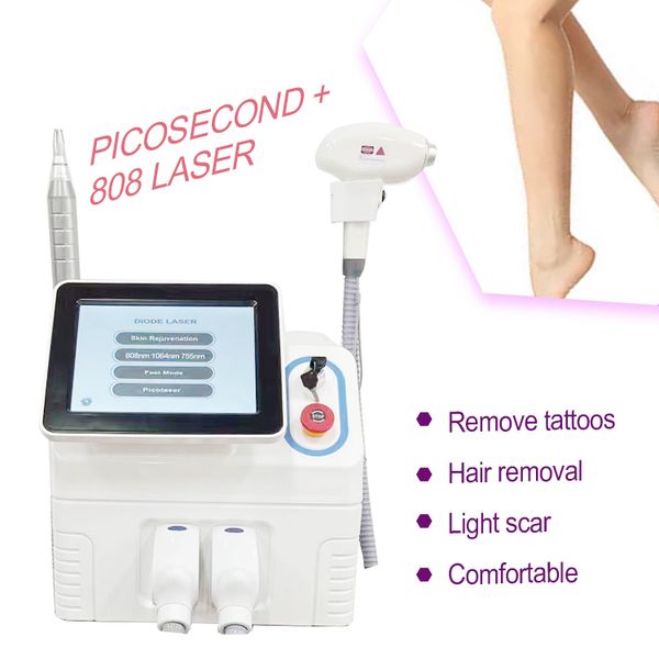 

new arrival hair removal picosecond 2 in 1 machine beauty items