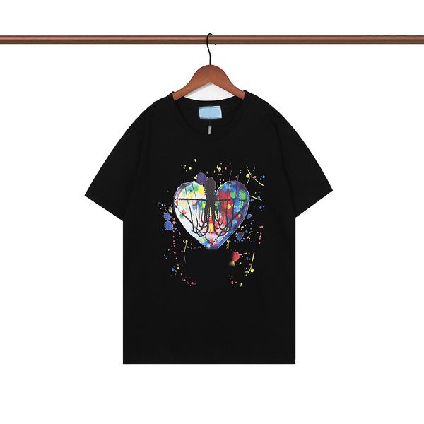 

new europe & america men's luxuries designers t shirts men women couple casual short sleeve mens round neck letter printing shirts a10, White;black