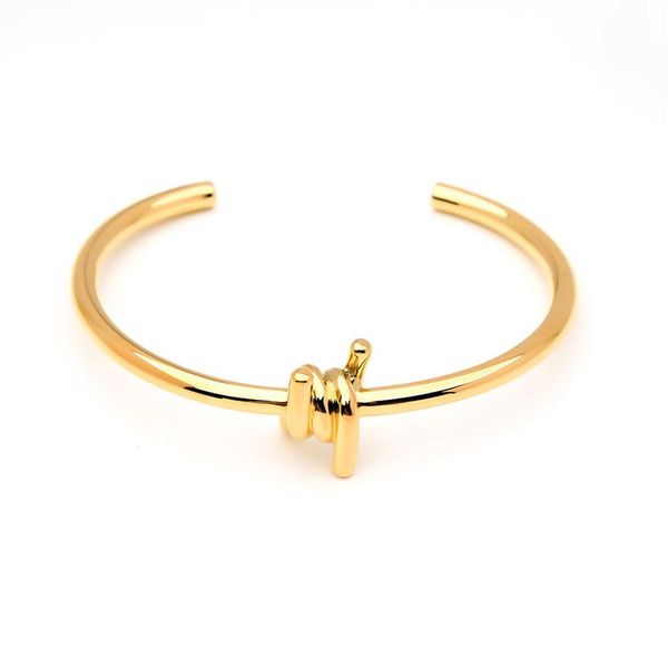 

varole fashion 18k pure gold customizable open cuff bracelet luxury bangles for woman ladies sets jewelry accessories party weddin264l, White