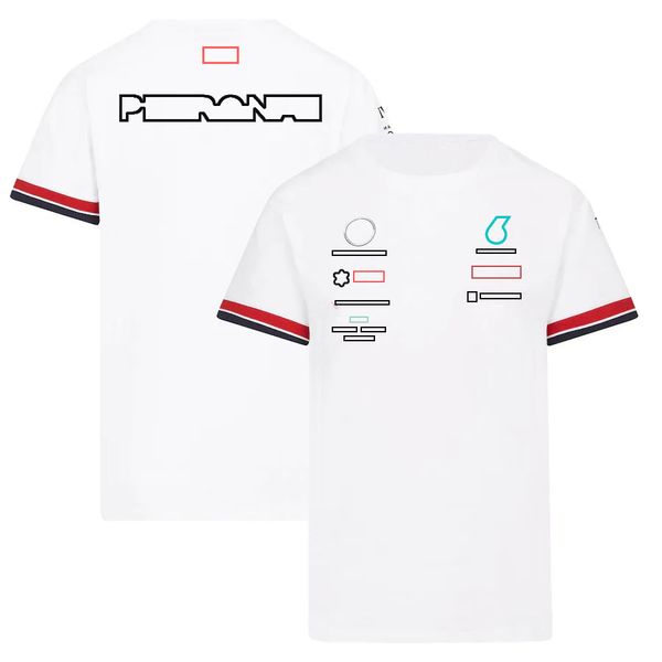 

formula racing team f1 2022 2023 season t-shirt motorsport casual men's polo shirt breathable short sleeve jersey summer bel2, White;black
