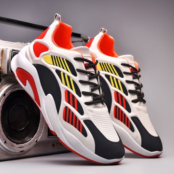 

mens running shoes fashionable breathable platform casual sneakers breathable