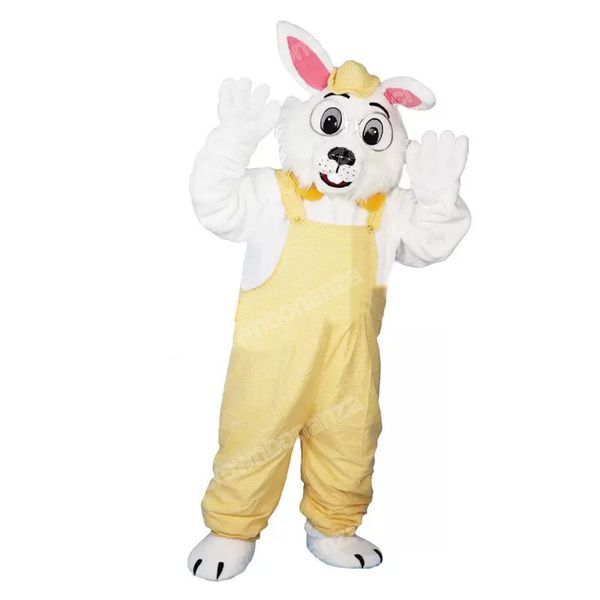 

halloween cute rabbit mascot costume cartoon anime theme character adults size christmas carnival birthday party outdoor outfit, Red;yellow