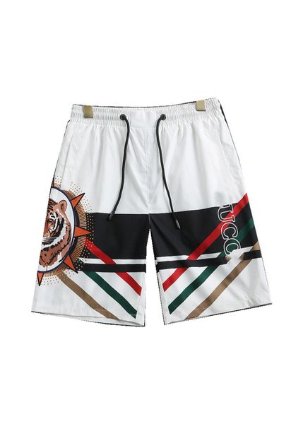 

summer mens shorts fashion short designer board-short quick drying swimwear printing board beach pants men mens swim -short asian size m-4xl, White;black