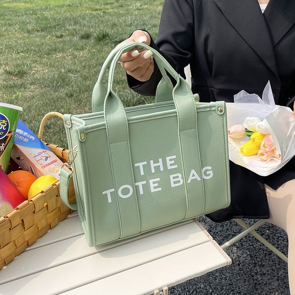 

designer marc tote handbag women shopping shoulder bag wallet purse casual large travel bag luxury leather letter print crossbody bags