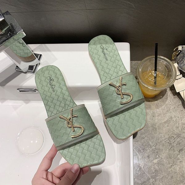 

summer linen breathable cool slippers indoor women soft floor soles massage sweat absorption non-slip factory direct sale, Black