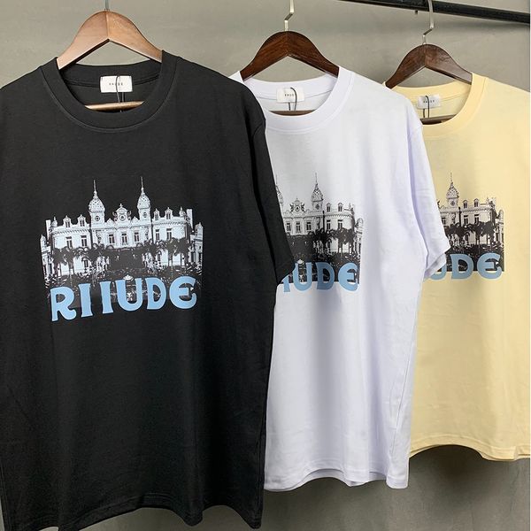 

camiseta rhude castle 2022 nova arrivao, White;black