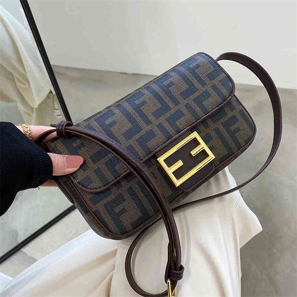 

underarm women's new fashion small square french high-end versatile messenger clearance outlet sale