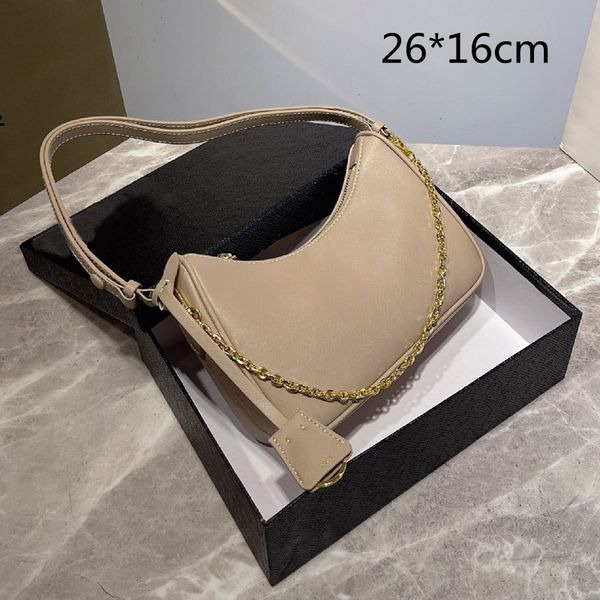 

2005 re-edition crossbody bags designer bags handbag luxury shoulder chain bag fashion woman handbags hobo underarm purse leather 2022