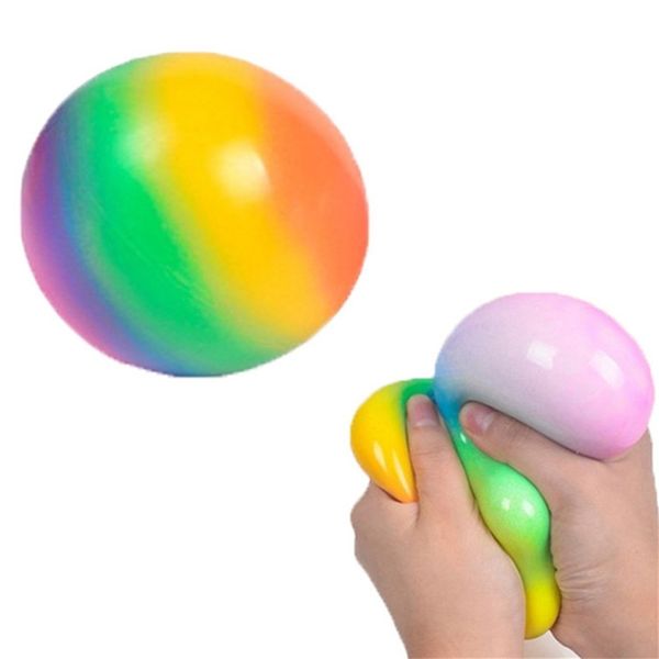 Antistress Pressure Ball STRESS sensoriale Fidget Stress Relief Cambia colore Squeeze Balls per bambini Adulti BAMBINO GIOCATTOLO 220628