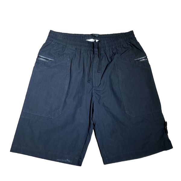 Shorts masculinos verão fino e respirável calça sólida para calças microelásticas e confortáveis ​​de cinco minutos 5 minutos