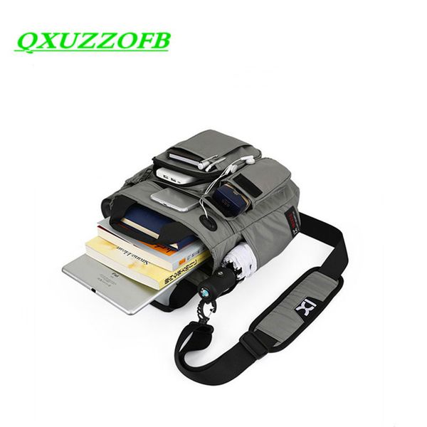 

tablet shoulder bag for ipad air mini pro 7 9"9 7"10 1"12" 10 5 12 9inch men fashion bags travel messenger black lap2206