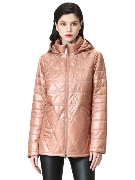 

gasman zipper up hooded quilted coat o1iy#, Black