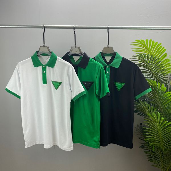 

2022 men's plus tees & polos with cotton printing and embroidery, 100% replica of apparel european size e3, Black;brown