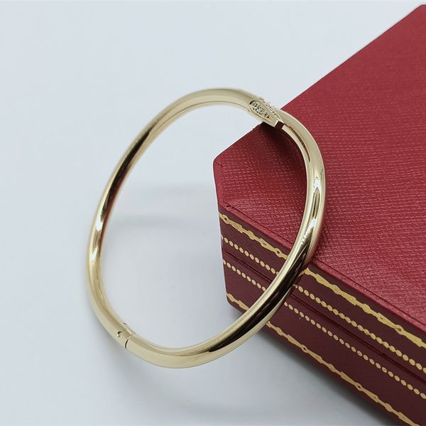 

classic all-match screw-shaped bangle men and women couples engagement bracelet jewelry does not fade diamond gift-giving party, Black