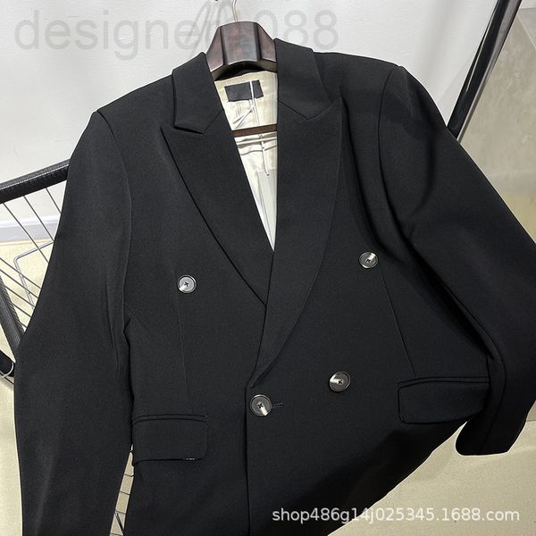 

women's suits & blazers designer [correct version]autumn and winter fo american high street medium long suit loose jacket heavy work co, White;black