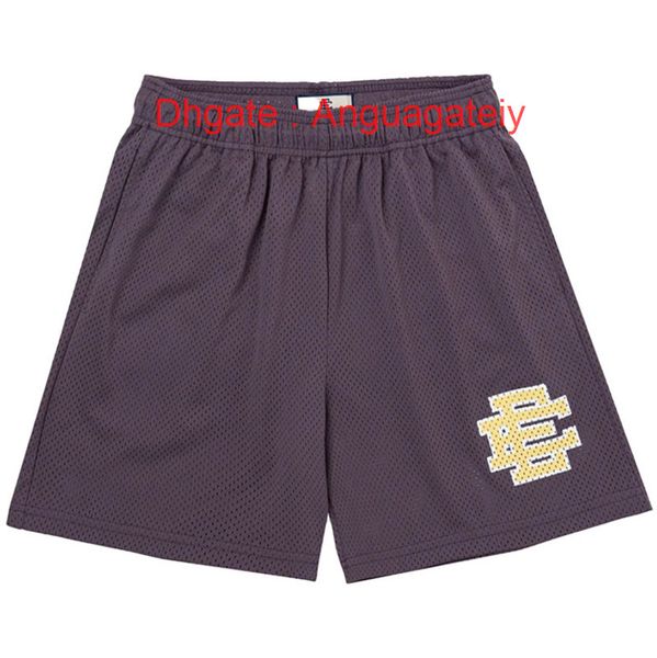 

fashion ee casual men's shorts brand eric emanuel classic basic short new york city skyline men women fitness sports pants summer gym m, White;black