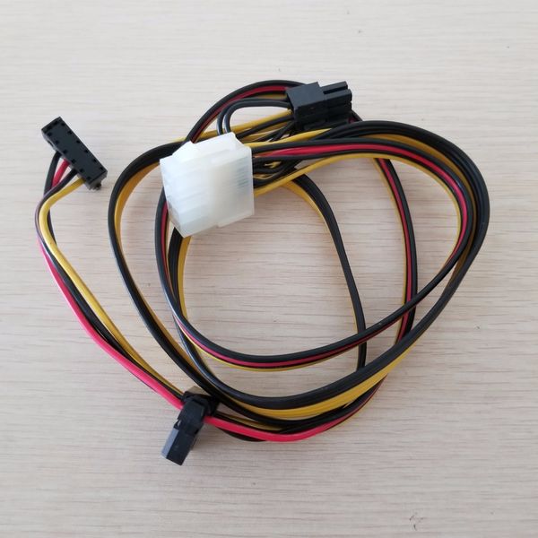 Netzteil 10pin zu IDE Molex + SATA + PCIe PCI-E 8pin 6+2pin Adapter Konverter Netzteil Kabel für HP DL160G6 18AWG 60cm