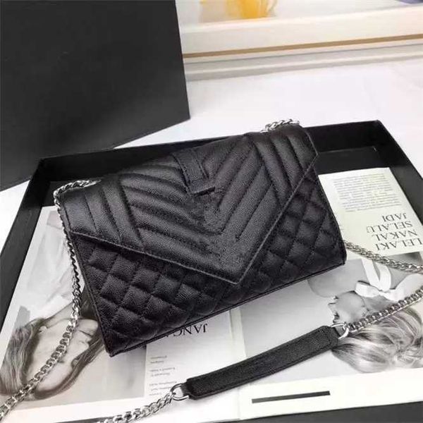 

genuine leather handbag fashion women bag original box messenger shoulder purse chain 435667