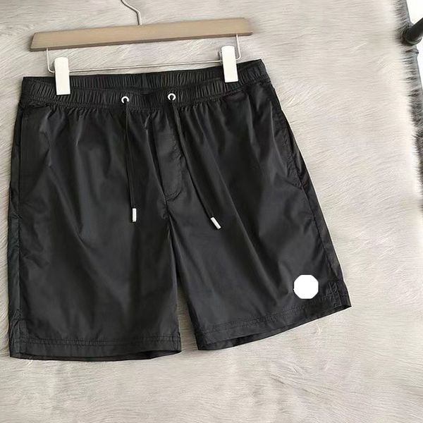 

fashion mens shorts athletic jogging golf sports wear drawstring elastic waist blue white short pants with pockets male sportswear fifth pan, White;black