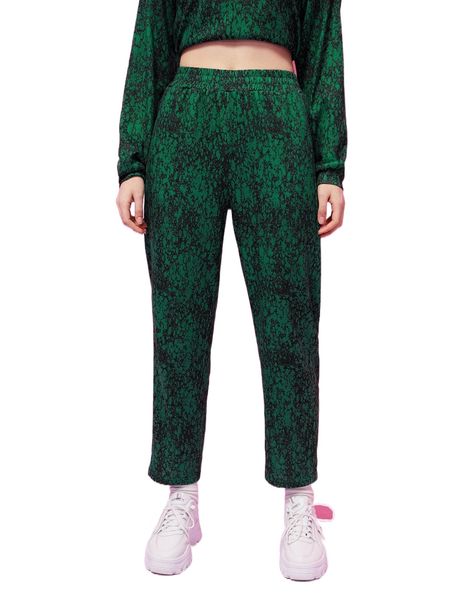 

x claire-lys marble print high waist sweatpants j5he#, Black;white