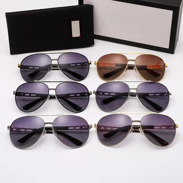 

brand design men's luxury sunglasses 6 colors fashion classic uv400 summer outdoor driving beach fashion casual, White;black