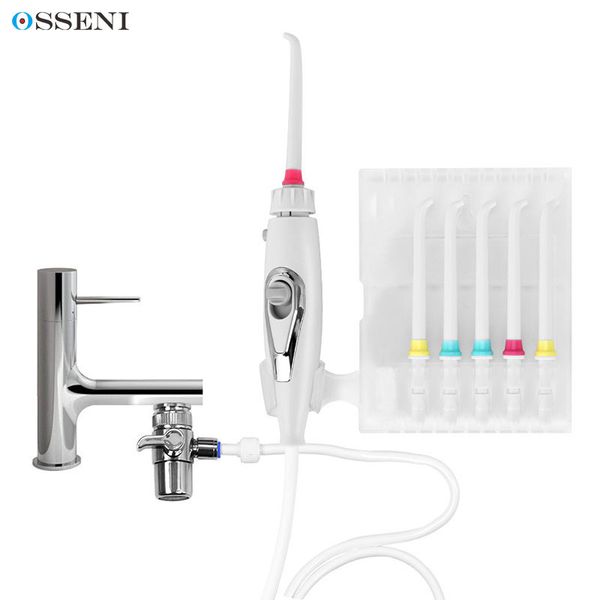 Dental SPA Rubinetto Rubinetto Irrigatore orale Acqua Flosser dentale Spazzolino Irrigazione Pulizia dei denti Interruttore Jet Family Filo interdentale 220607