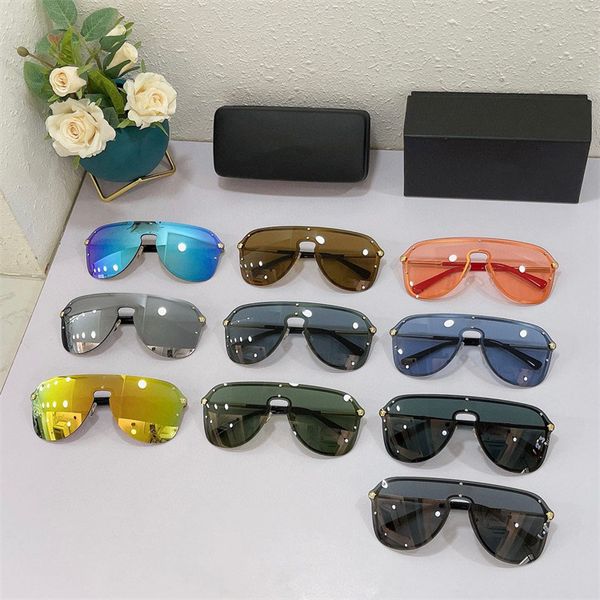 

designer sunglasses 2022 new rivet to-ad sunglass ins net red integrated tide ve2280, White;black