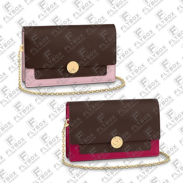 

woman designer luxury fashion casual flore chain bag shoulder bags crossbody 5a m69579 m69578 handbag purse key pouch fast delivery