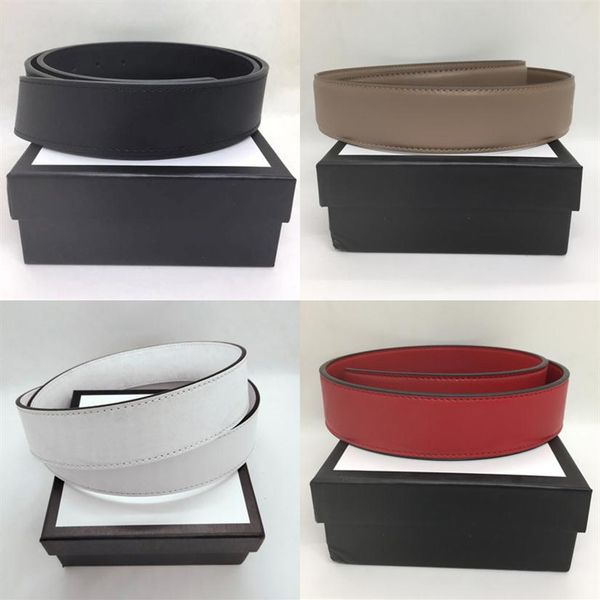 

men women solid belt womens genuine leather black and white color bronz buckle designer cowhide belts for mens242z, Black;brown