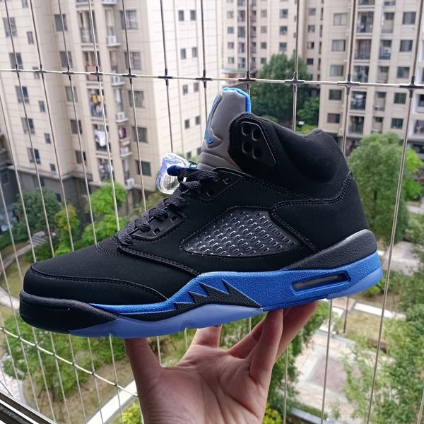 

shoes racer blue mens suede 5s black blue-reflective silver sports 3m reflective sneakers ct4838-004 with