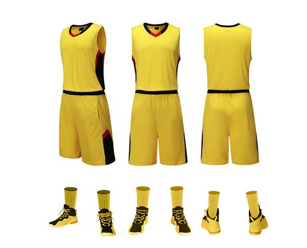 

nb098 basketball jersey sport wears athletic outdoor apparel college, Black