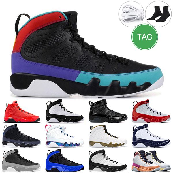 

men basketball shoes 9s 9 retro chile unc racer blue university gold countdown dream it do gym red mens outdoor trainers sports sneakers