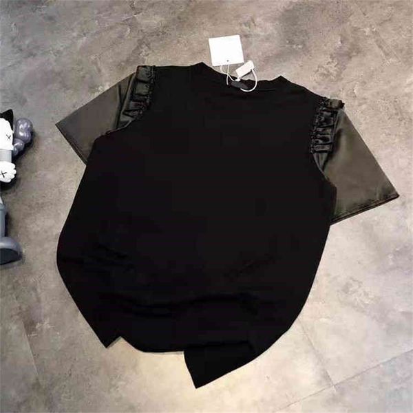 

66% off new spring and summer fashion ruffle simple fresh sweet girl fungus short sleeve, White