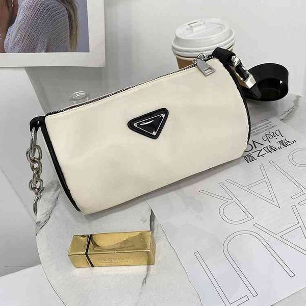 

handbags boston women new solid color disco trend pillow leisure messenger cylinder bag purse