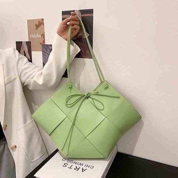 

original edition designer handbags 2022 venetass bottegas's wholesale spring and summer korean women's woven lattice large capacit