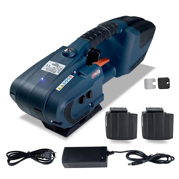 Zoibkd Supply Electric Caling Tool JD13/16 с мобильной батареей 4000 мАч для шириной 1/2-5/8 дюймов PP/PET лента