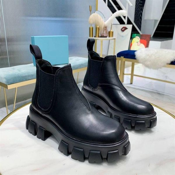 

fashion women boots latest arrival ladies thick heel ankle boot brand comfortable female designer martin cowboy short booties 249z, Black