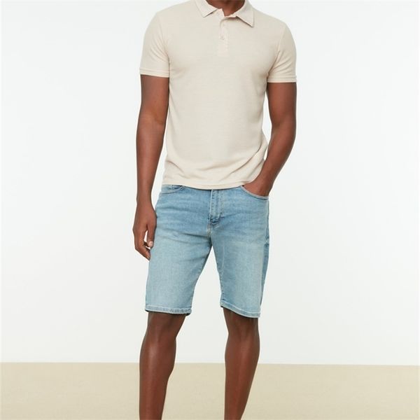 

trendyol textured polo collar t-shirt tmnss20po0002 220402, White;black