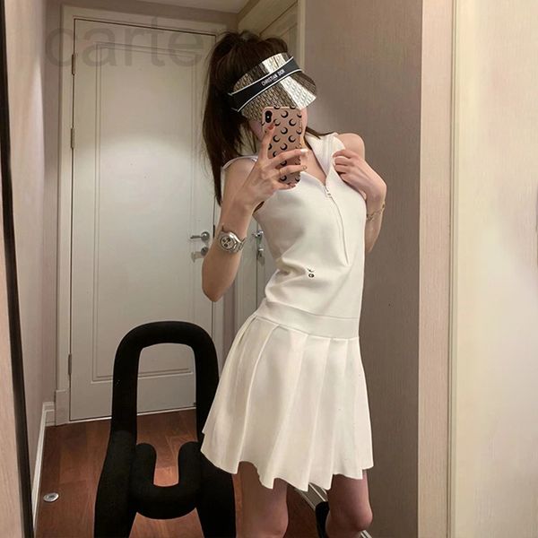 

casual dresses designer shenzhen nanyou high edition bee embroidery summer women's clothes lapel leisure sports fashion aging knitted w, Black;gray