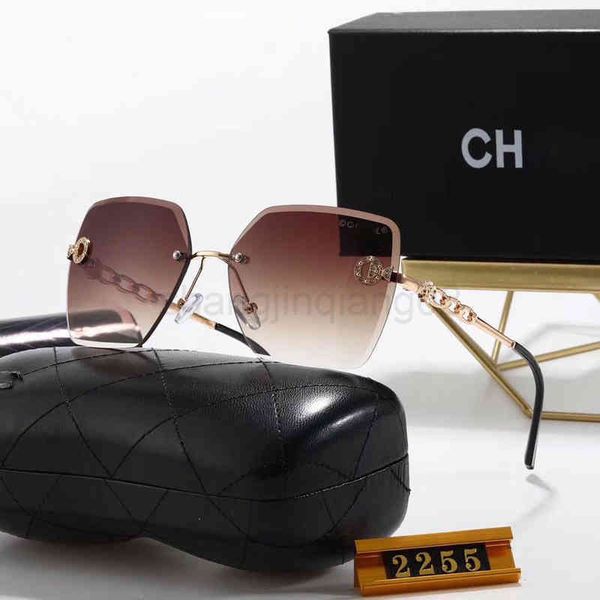 

designer channel sunglasses cycle luxurious fashion brands woman mens new punk european and american personality rivet frame vintage basebal, White;black