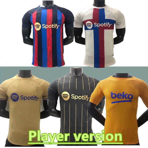 

player version camisetas de football memphis pedri adama auba soccer jersey ferran home away 21 22 ansu fati 2021 2022 f. de jong dest davi, Black;yellow